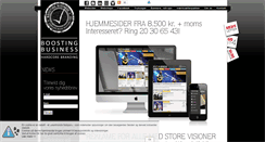 Desktop Screenshot of boostingbusiness.dk